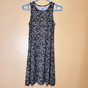 Old Navy Women B&W Floral Dress Size XS